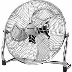 Crystal Home Air Metal Ανεμιστήρας Δαπέδου 45cm 125W