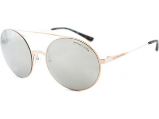 Michael Kors MK 1027 11166G Γυναικεία Γυαλιά Ηλίου Στρογγυλά Μεταλλικά Χρυσά με Γκρι Polarized Φακό