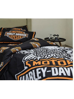 Σετ Παπλωματοθήκη Μονή, Harley Davidson 496, Homeline