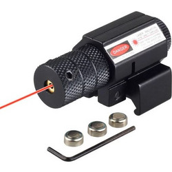 Λέιζερ Σκοπευτικό για Ράγες Όπλου για Στόχευση + Σκοποβολή - Gun Laser Sight 5mW