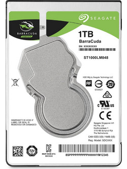 Seagate BarraCuda 1TB HDD Σκληρός Δίσκος 2.5" Sata 3 5400rpm με 128MB Cache