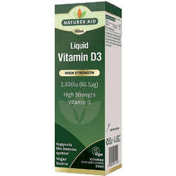 Natures Aid Vitamin D3 2500iu 50ml