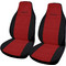 Autoline Smart Polymesh Set Black / Red 2τμχ