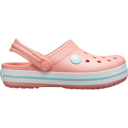 Crocs Crocband Clogs Παιδικά Παπούτσια Θαλάσσης για Κορίτσι Σομόν 204537-7H5