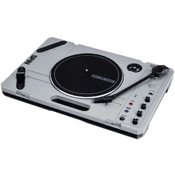 Reloop Spin Πικάπ με Ηχεία & Προενίσχυση USB Grey Black