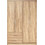 HomeMarkt Τετράφυλλη Ντουλάπα Ρούχων Sonoma 120x42.5x180.5cm HM339.02