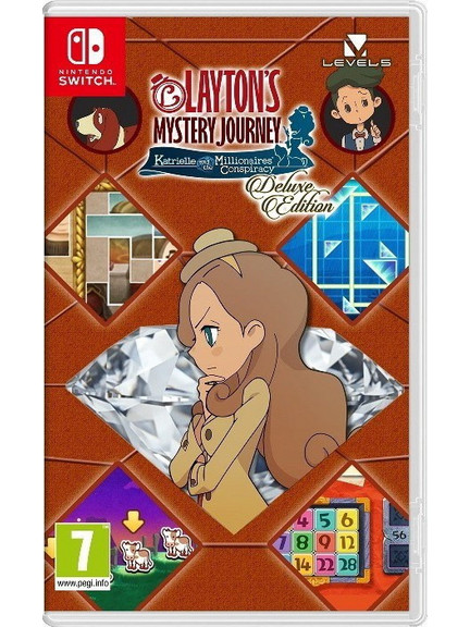 Layton's Mystery Journey Katrielle And The Millionaires Conspiracy Deluxe Edition Nintendo Switch