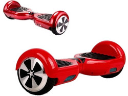 KikkaBoo Hoverboard Lunar 6,5" Red