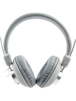 Elmcoei EV10 Ενσύρματα Ακουστικά Over Ear Λευκά