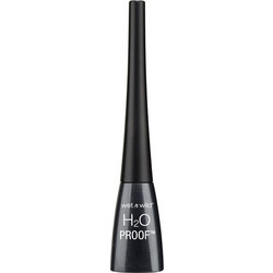 Wet n Wild Megaliner H2O Proof Liquid 879 Black Αδιάβροχο Πινέλο Eyeliner