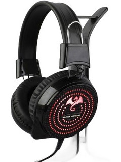 Conceptum Gaming Headset Over Ear Black Dragon BL-05 Black