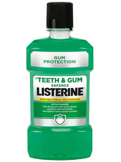 Listerine Teeth & Gum Defence Στοματικό Διάλυμα για Προστασία Ούλων Κατά της Πλάκας 500ml