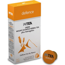 Intea Κάψουλες Τσάι Defence Ελληνικό του Βουνού Ολύμπου με Αστράγαλο Συμβατές με Μηχανή Nespresso 10τμχ