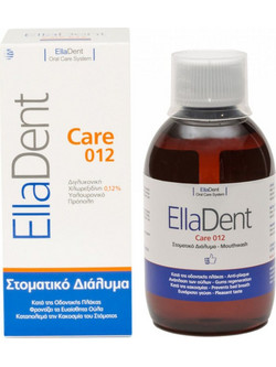 EllaDent Care 012 Στοματικό Διάλυμα για Προστασία Ούλων Κατά της Πλάκας 250ml