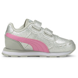 Puma Vista Glitz V INF Παιδικά Sneakers Ασημί 369721-14