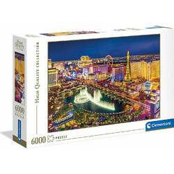 Puzzle Clementoni Η Πόλη Του Las Vegas 6000 Κομμάτια