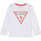 Guess Παιδικό T-Shirt Μακρυμάνικο Λευκό N84I24K8HM0-TWHT