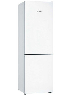 Bosch KGN36VWEA Ψυγειοκαταψύκτης 326lt No Frost Υ186xΠ60xΒ66cm Λευκός