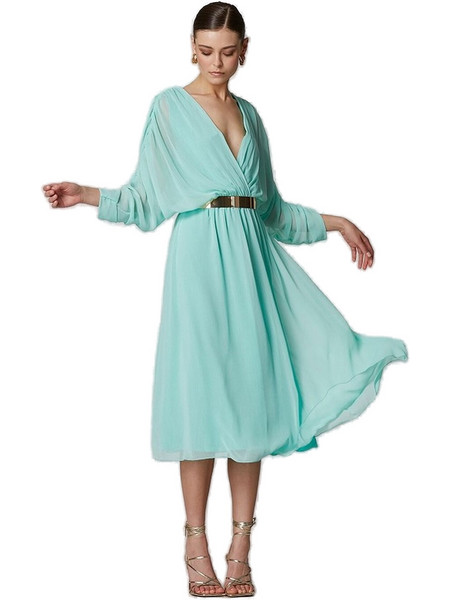 Lynne Midi Φόρεμα για Γάμο / Βάπτιση Κρουαζέ 049-511037-50038