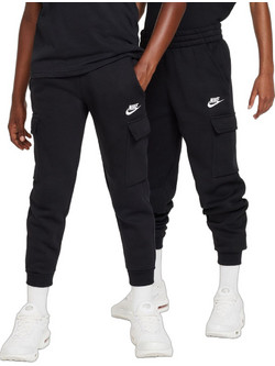 Nike K Nsw Club Flc Crgo Παιδικό Παντελόνι Φόρμας Μαύρο FD3012-010