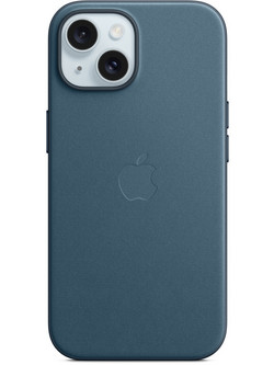 Apple FineWoven MagSafe Back Cover Pacific Blue (iPhone 15 Plus)