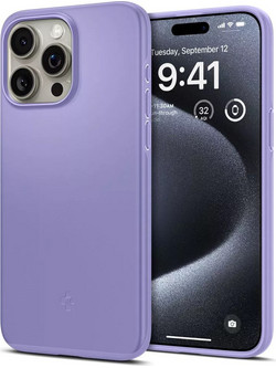 Spigen Thin Fit Back Cover Iris Purple (iPhone 15 Pro)