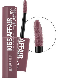 Bella Oggi Lip Kiss Affair Lacquer Vinyl Effect 130 Confident Satin Liquid Κραγιόν 3.9ml