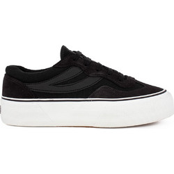 Superga 3041 Γυναικεία Sneakers Flatforms Μαύρα S1151MW-A6T