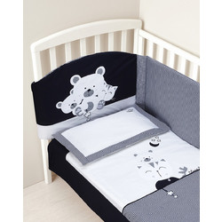 Prenatal Bear Σετ Κούνιας White/Blue 3τμχ