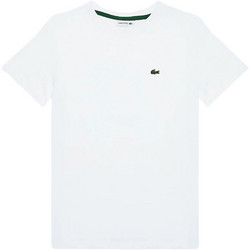 Lacoste Παιδικό T-Shirt Κοντομάνικο Λευκό 3TJ1122-001