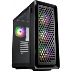 FSP/Fortron CUT593A Black Gaming Ultra Tower Κουτί Υπολογιστή με Πλαϊνό Παράθυρο