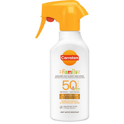 Carroten Family 4D Protection Αντηλιακό Spray Προσώπου & Σώματος SPF50+ 270ml