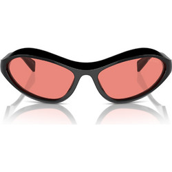 Prada PRA20S 16K20B Γυναικεία Γυαλιά Ηλίου Cat Eye Κοκάλινα Μαύρα με Ροζ Polarized Φακό