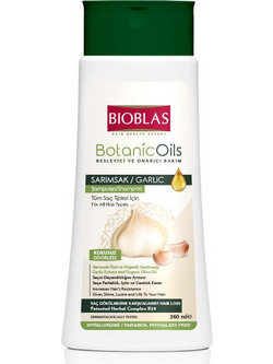 Bioblas BotanicOils Garlic Σαμπουάν για Επανόρθωση & Όγκο για Ταλαιπωρημένα Μαλλιά 360ml