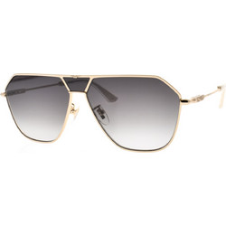 Police SPLL89 300Y Ανδρικά Γυαλιά Ηλίου Aviator Μεταλλικά Χρυσά με Μαύρο Degradee Φακό
