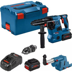 Bosch GBH 18V-28 CF Περιστροφικό Σκαπτικό Πιστολέτο Μπαταρίας 18V με 2 Μπαταρίες και SDS Plus