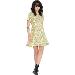 Volcom Surfpunk Mini Καλοκαιρινό Καθημερινό Φόρεμα Κίτρινο B1312418AUR-AUR