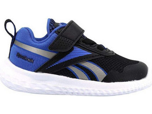 Reebok Rush Runner 5 Παιδικά Αθλητικά Παπούτσια για Τρέξιμο Μαύρα Μπλε 100075227