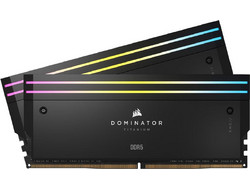 Corsair Dominator Titanium RGB 48GB (2X24GB) DDR5 RAM 7200MHz C36 Black