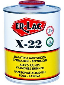 ER-LAC X-22 Διαλυτικό 4lt