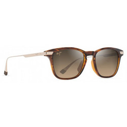 Maui Jim HS623-10 Ανδρικά Γυαλιά Ηλίου Τετράγωνα Χρυσά με Καφέ Polarized Φακό