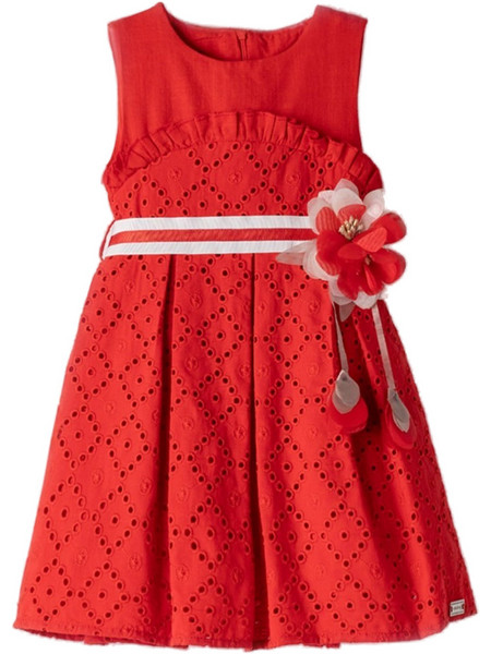 Ebita Παιδικό Φόρεμα Κόκκινο 242202