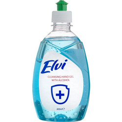 Elvi Cleansing Hand Gel Αντισηπτικό Gel Χεριών 400ml