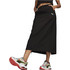 Puma Dare To Μίντι Φούστα Υφασμάτινη Ψηλόμεση Κλος Μαύρη 624293-01