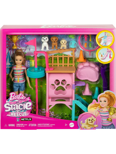 Mattel Barbie & Stacie To The Rescue Puppy Playground