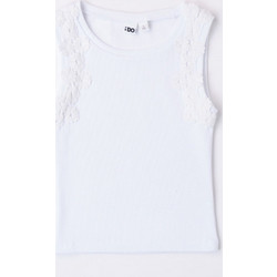 iDo Παιδικό T-Shirt Αμάνικο Λευκό 48868-0113