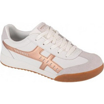 Skechers Zinger - Metallic Roads Γυναικεία Sneakers Εκρού Ροζ Χρυσά 177500-WTRG