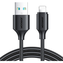 Joyroom S-UL012A9 USB-A to Lightning Cable 0.25m Black 6956116733384