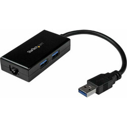 StarTech USB31000S2H USB Hub 3.0 USB-A με 3 Θύρες USB-A / Ethernet