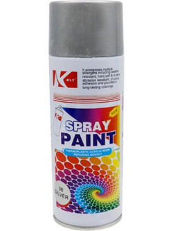 KLY Ακρυλικό Σπρέι Βαφής Ασήμι Gloss 200ml